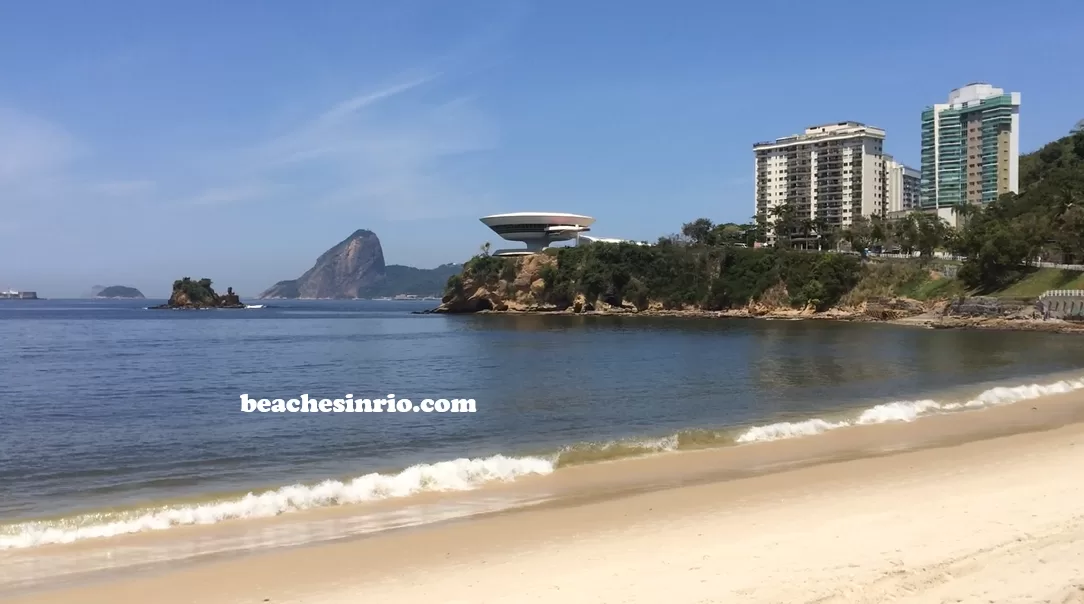 Praia das Flechas, Niterói: Stunning Views of Guanabara Bay and Sugarloaf Mountain