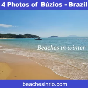 Búzios Brazil Photo Pack – 4 Images of Búzios beaches during winter in Brazil